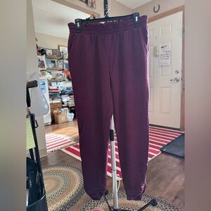 Maurices Burgundy Track Pants